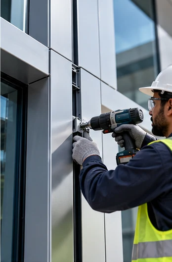 Aluminium Works — illustrative business-related service photograph